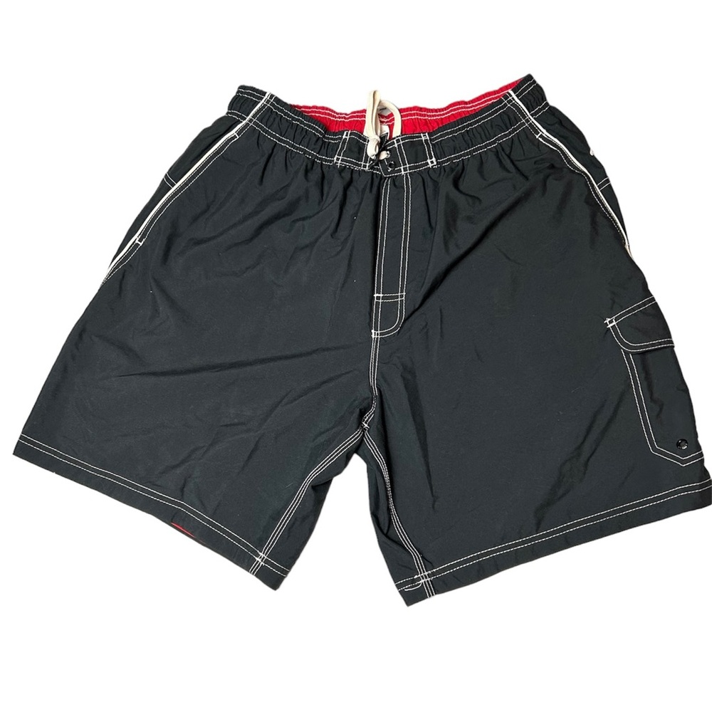 Speedo mens swim trunks XL 9 in inseam